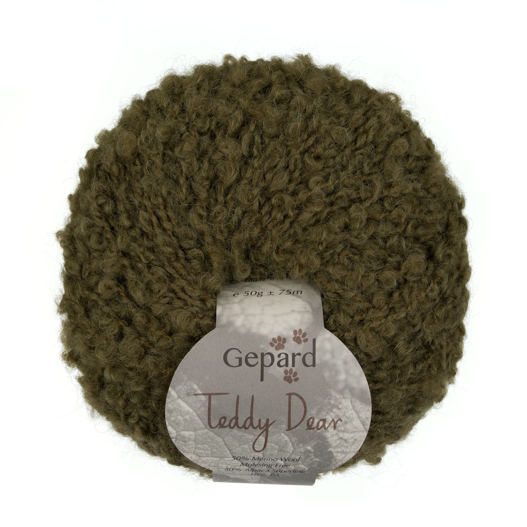 860 - Olive Green TEDDY DEAR - Gepard