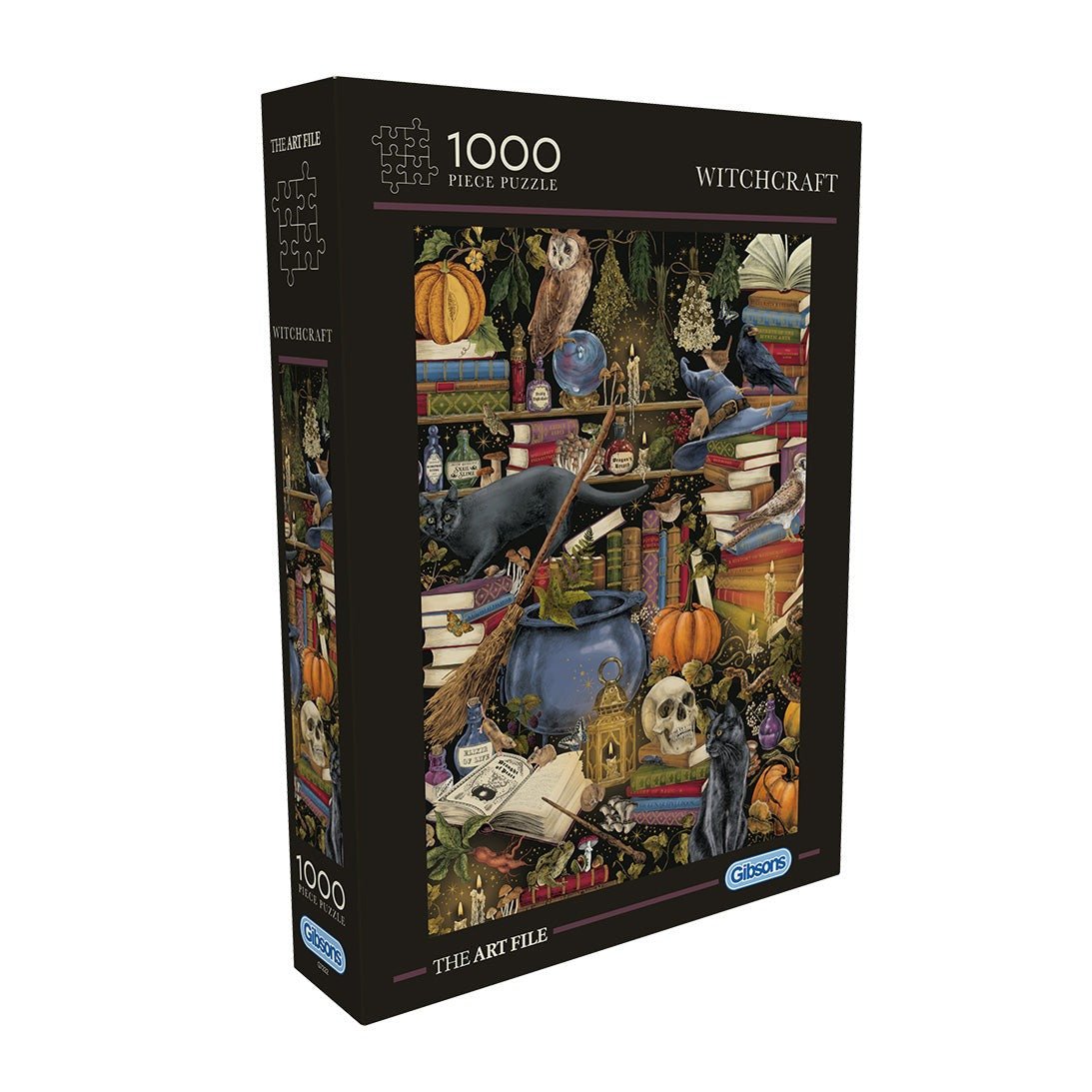 The Art File Witchcraft 1000 Piece Jigsaw Puzzle - Gibsons