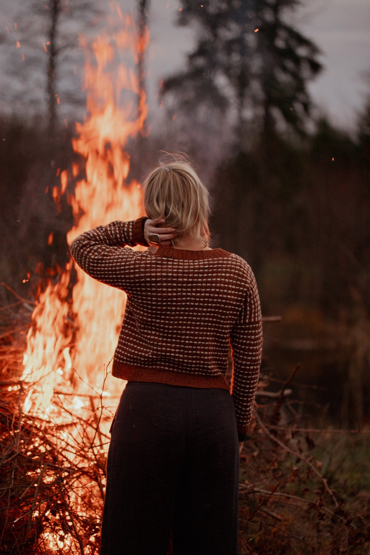 The Island and the Forest : A Knitted Correspondence - Laine Magazine