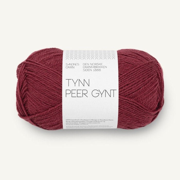 4353-Rustic Rose Tynn Peer Gynt - Sandnes Garn