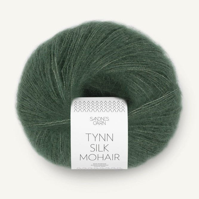 8581 - Vert forêt Tynn Silk Mohair - Sandnes Garn