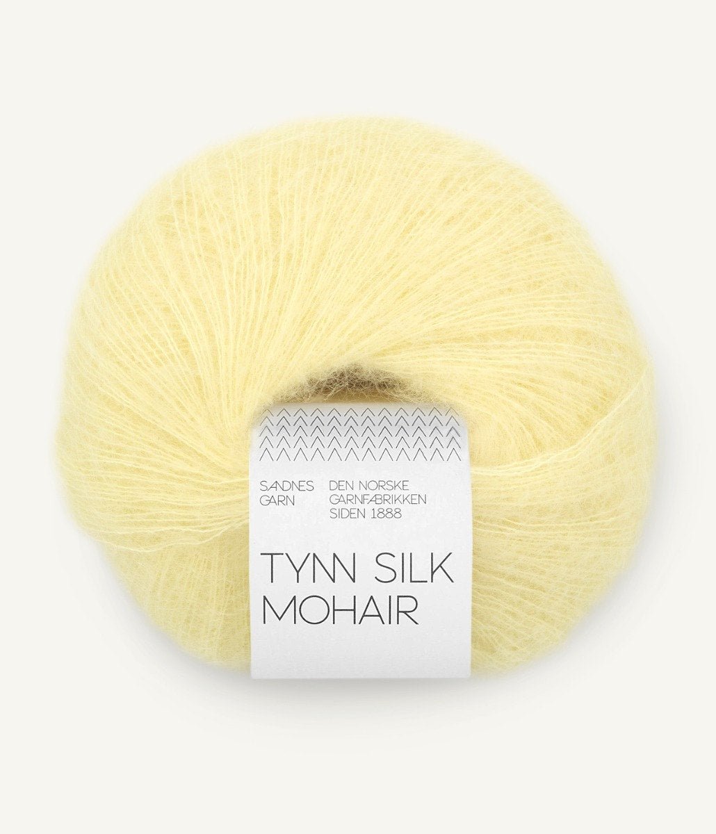 9602-Lemonade Tynn Silk Mohair - Sandnes Garn