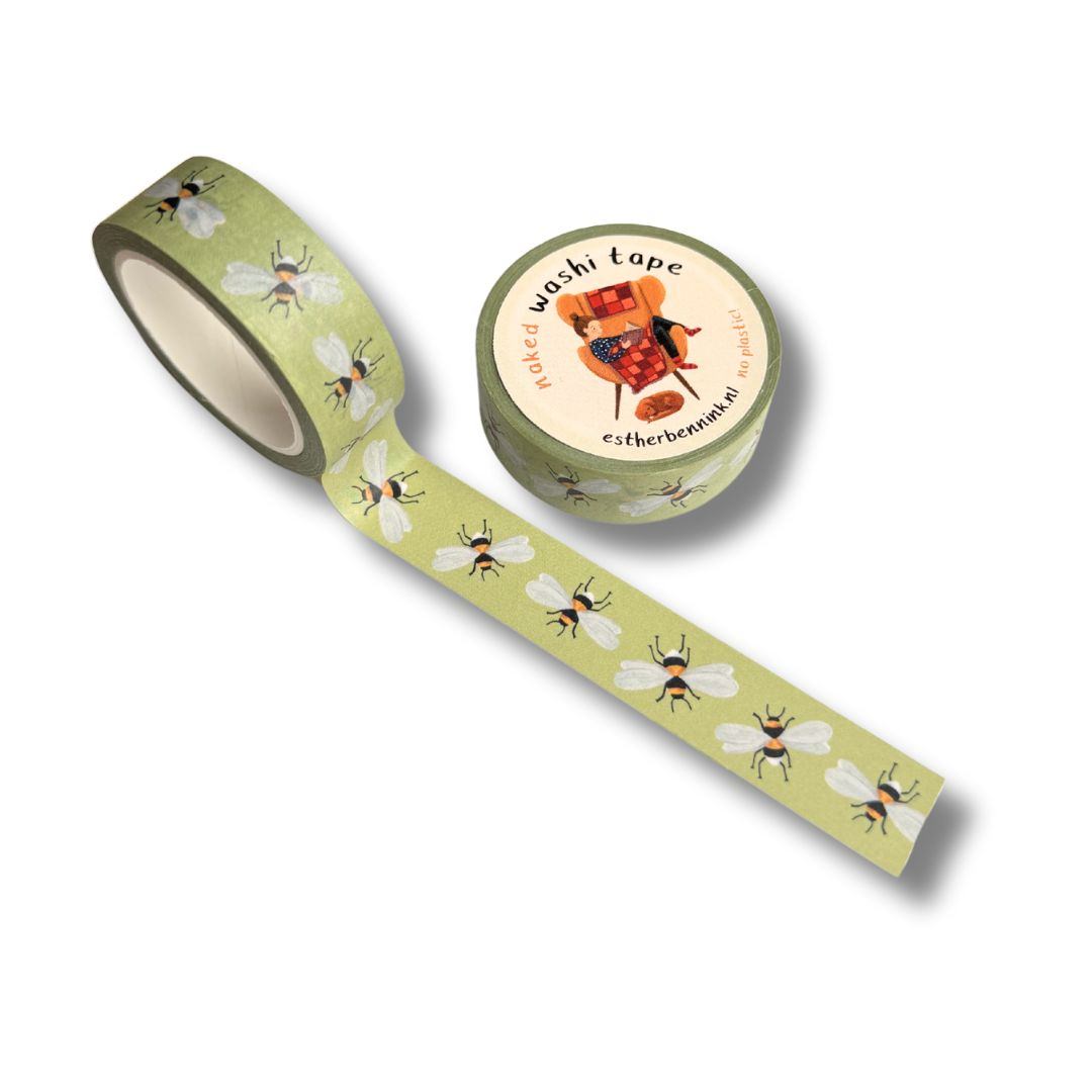 Washi Tape Esther Bennink Bumblebees - Esther Bennink