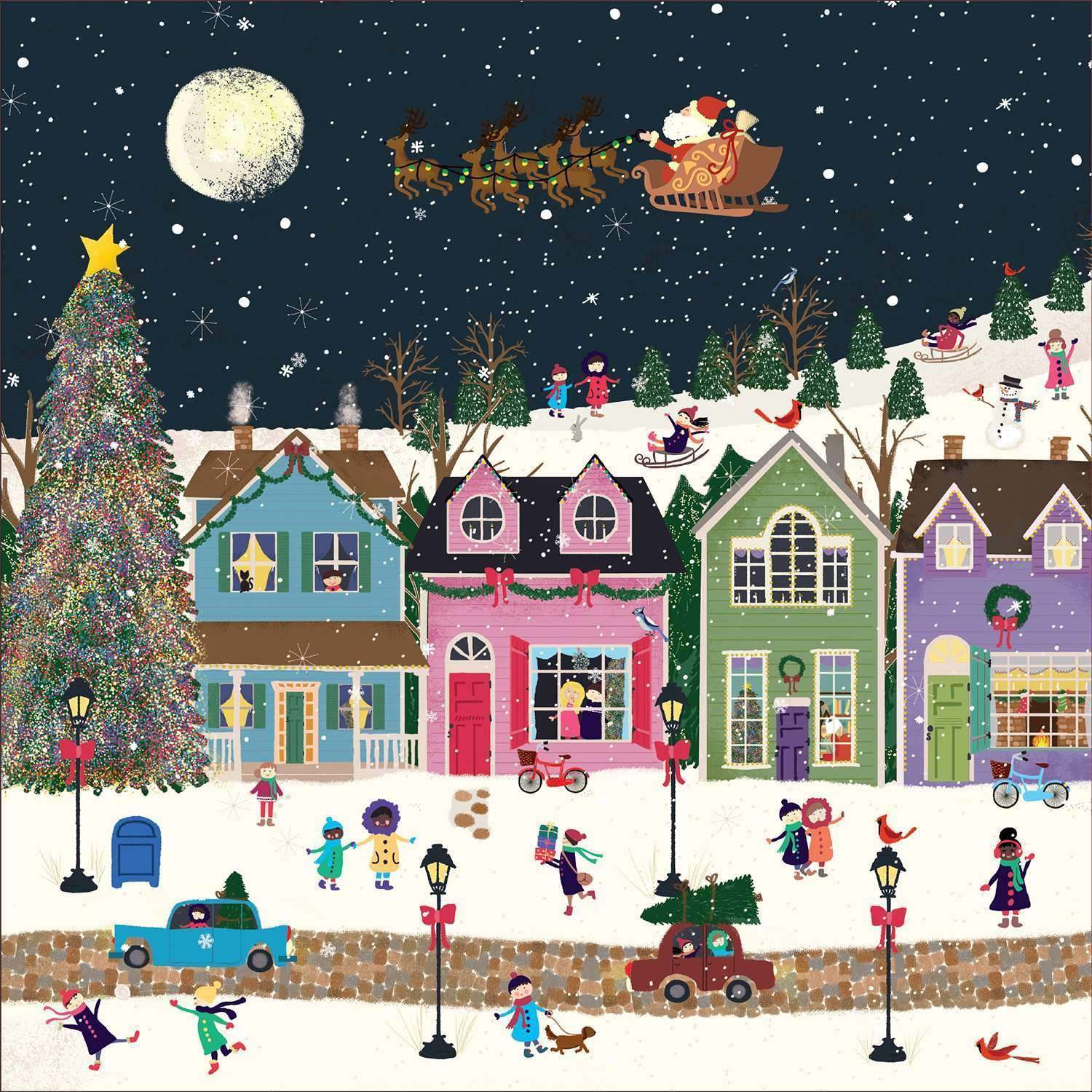 Winter Wonderland 500 Piece Jigsaw Puzzle - Galison