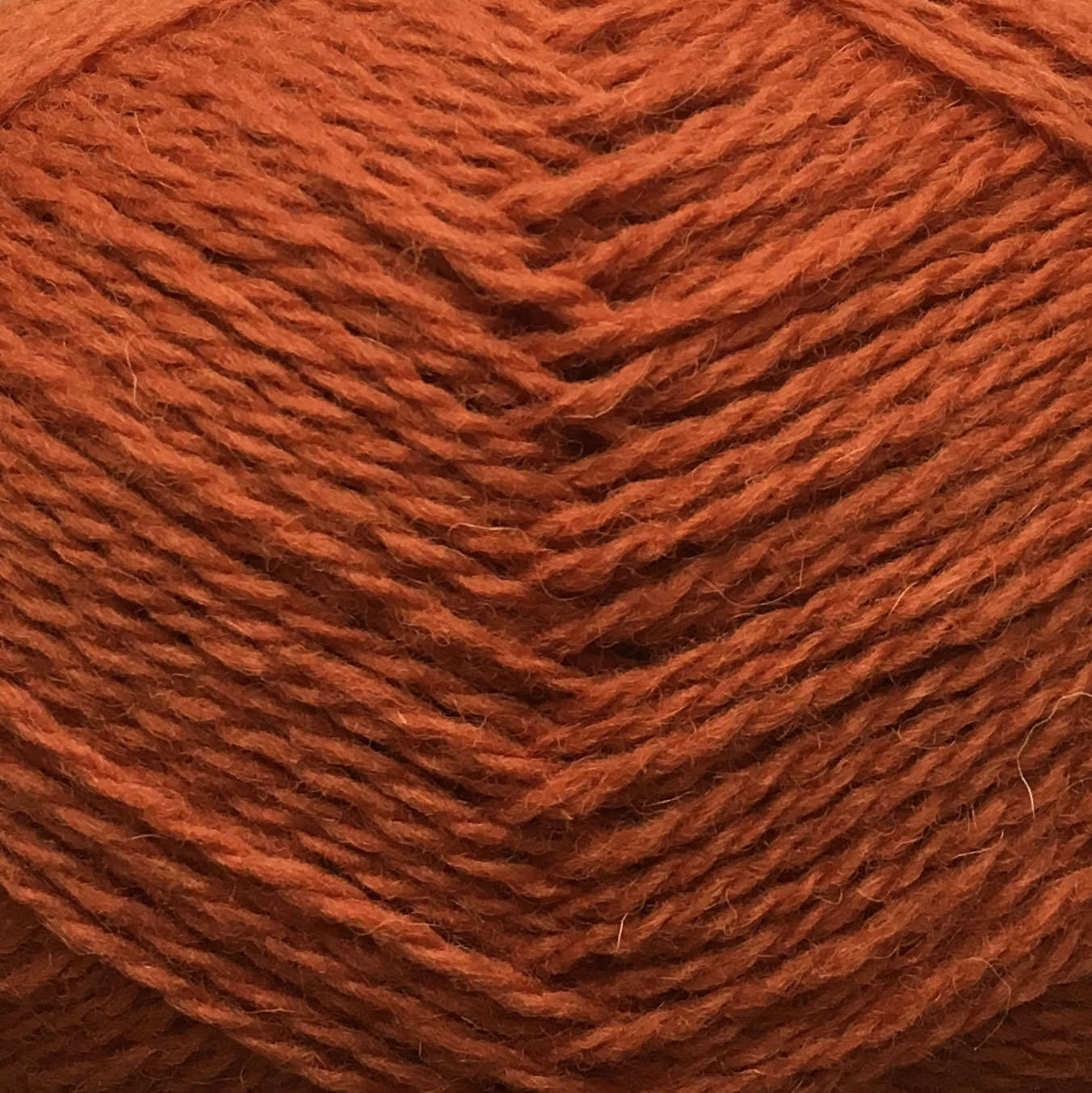 ØKOLOGISK HVERDAGSULD 42-BRÆNDT ORANGE - Camarose