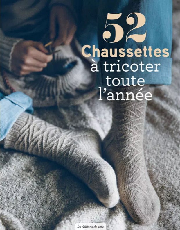 52 chaussettes à tricoter toute l'année - Divers