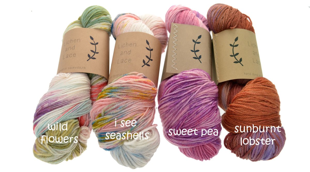 80/20 SOCK Amber - Lichen and Lace