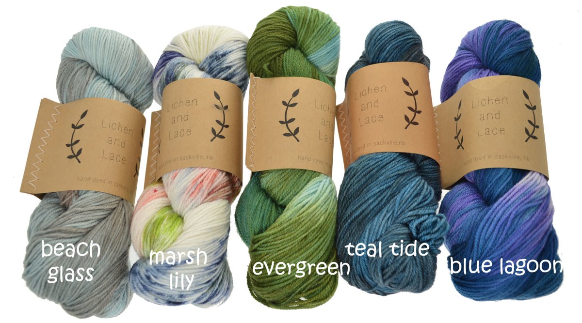 80/20 SOCK Amber - Lichen and Lace