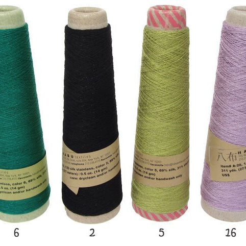 11 - Fuschia A - 20 1/20 SILK STAINLESS - Habu