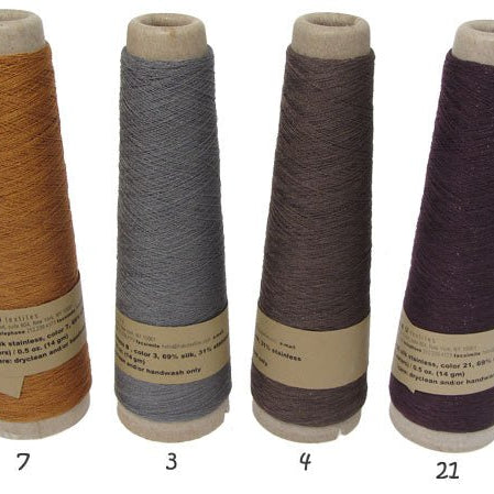 11 - Fuschia A - 20 1/20 SILK STAINLESS - Habu