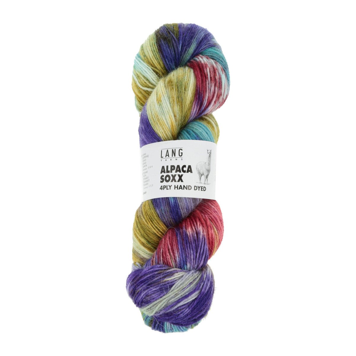 ALPACA SOXX 4-FACH/4-PLY HAND DYED 1132.0004 - Lang