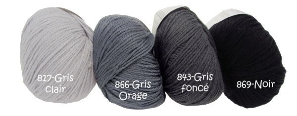 BB MERINOS 817-Gris clair - Fonty