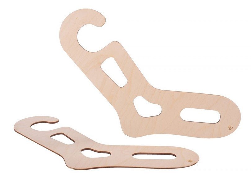 BLOQUEURS DE CHAUSSETTES EN BOIS XL-43-45 - Laine et Tricot