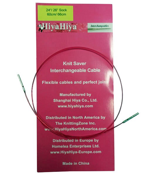CABLES MINIATURE POUR AIGUILLES INTERCHANGEABLES HIYAHIYA 60 CM - HiyaHiya