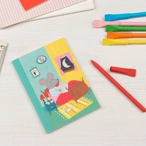 CARNET A6 - Rex London Mouse in a House - Rex London