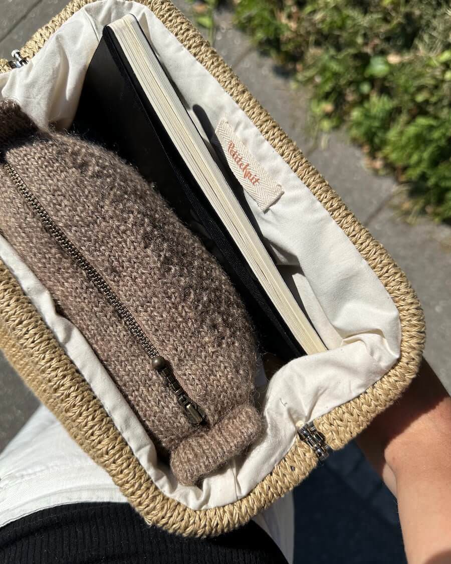 Doublure pour grande pochette tricotée PetiteKnit - Petite Knit