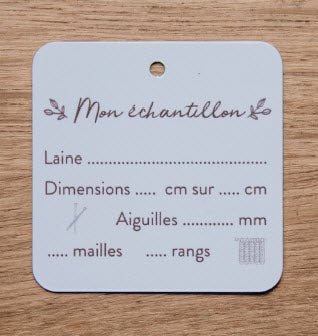 ETIQUETTES "MON ECHANTILLON" LOLILAFEE - Lolilafee