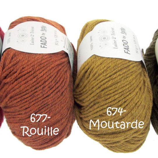 670 - Gris Foncé FADO LAINE ET TRICOT - Laine et Tricot