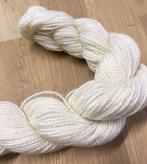 GOLD SPARKLE SOCK MINI - Laine à teindre - Laine à teindre