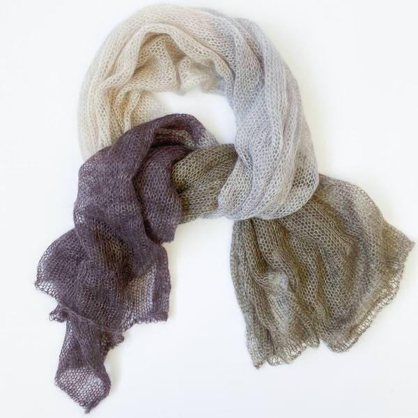 KIT CHALE COBWEB KIDSILK Gris - Cowgirl Blues