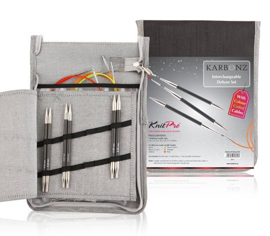 Set di Ferri a Doppia Punta Karbonz - KnitPro