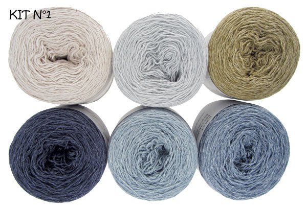 KIT SPONTANEOUS Kit 1 - Laine et Tricot
