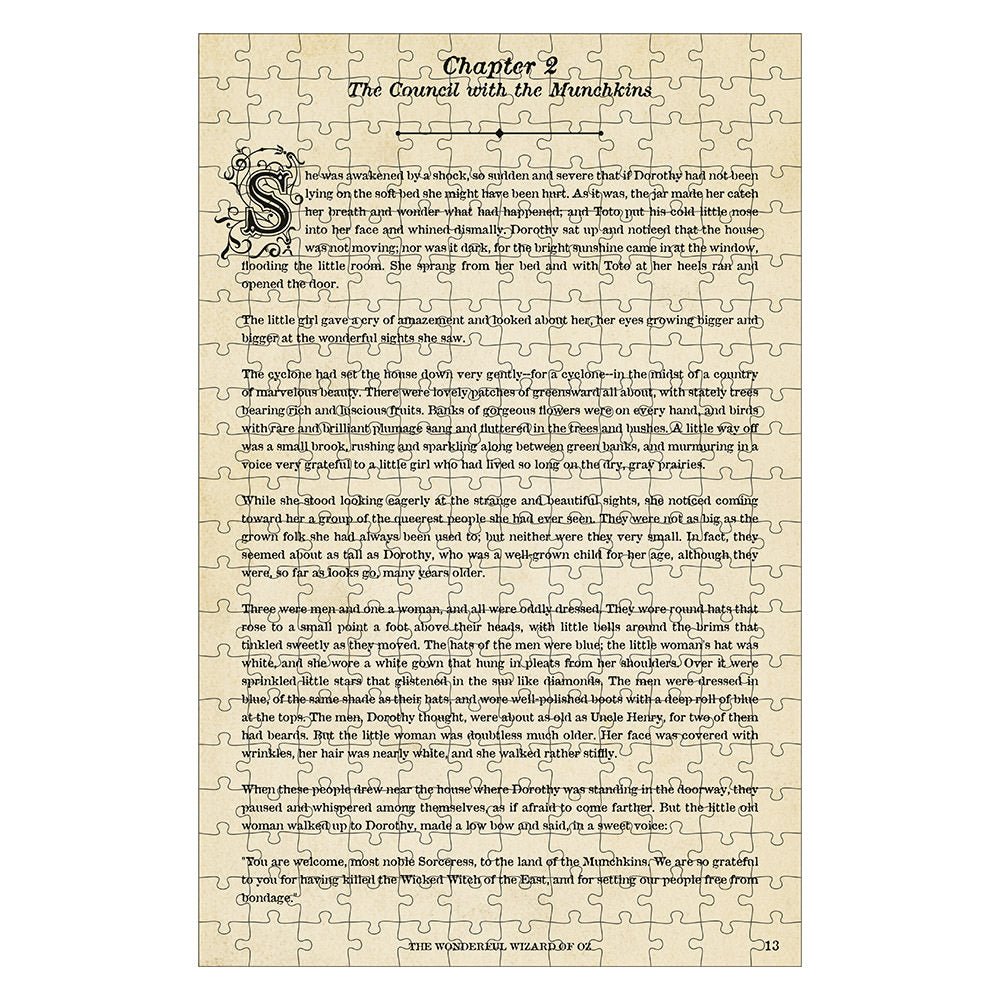 Le Magicien d'Oz - Professor Puzzle