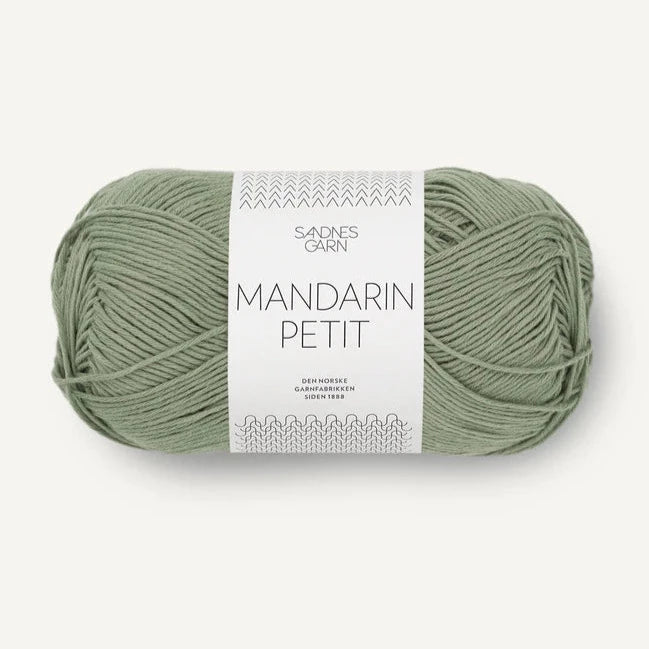 MANDARIN PETIT 9041-Vert clair grisé - Sandnes Garn