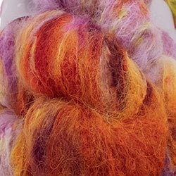 Melted Baby Suri Antique Rose - Qing Fibre