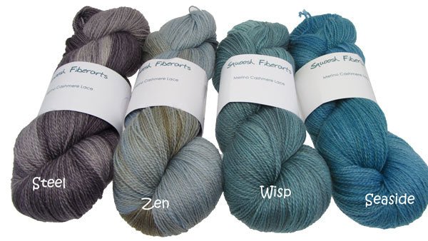 MERINO CASHMERE LACE Acid - Squoosh fiberarts