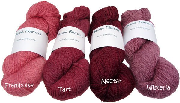 MERINO CASHMERE LACE Acid - Squoosh fiberarts