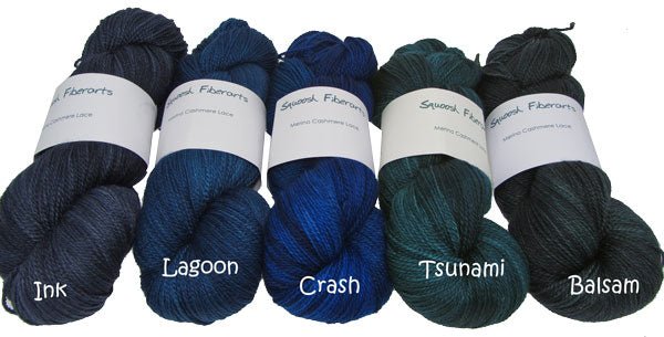 MERINO CASHMERE LACE Acid - Squoosh fiberarts