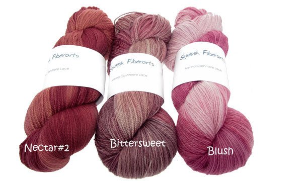 MERINO CASHMERE LACE Acid - Squoosh fiberarts