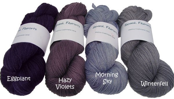 MERINO CASHMERE LACE Acid - Squoosh fiberarts