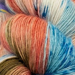 Merino Single Antique Rose - Qing Fibre