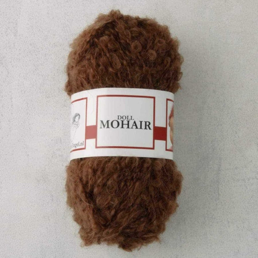 4550 - Brown MOHAIR BOUCLE - De Witte Engel