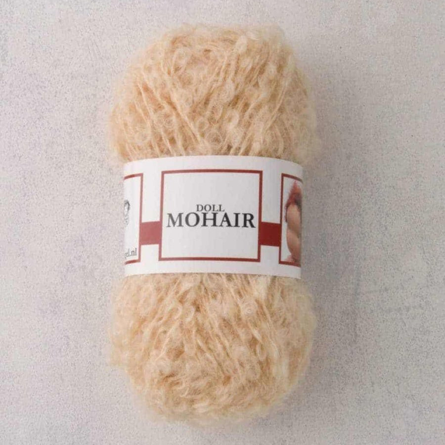 4600 - Golden Blond MOHAIR BOUCLE - De Witte Engel