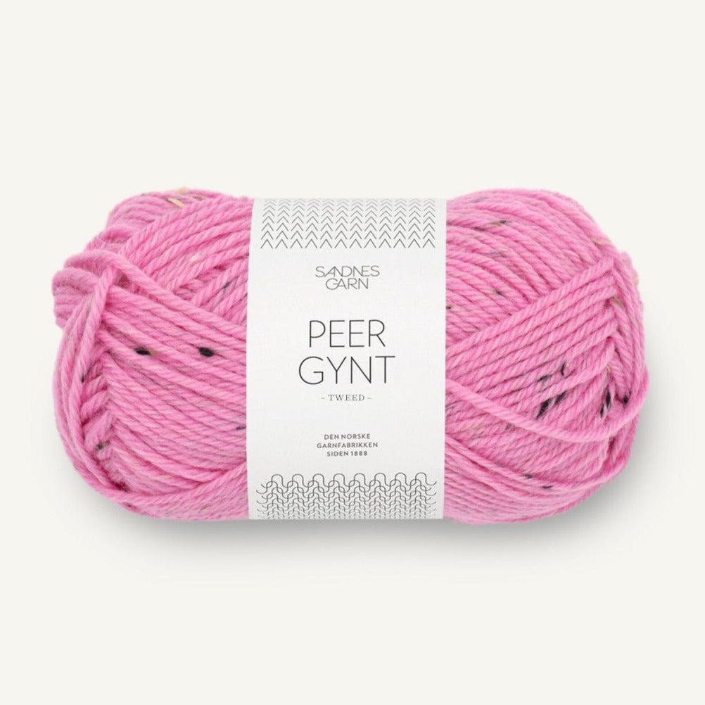 Peer Gynt 4615-Rosa Natur Tweed - Sandnes Garn