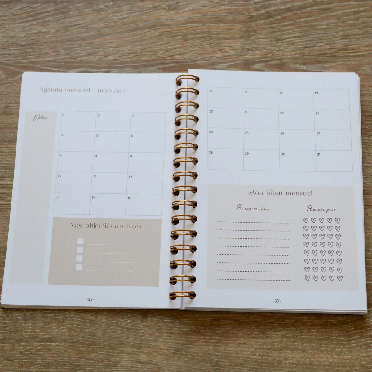 Planner créatif - Lolilafee