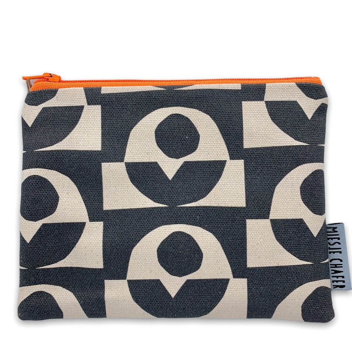 POCHETTE - Miesje Chafer Tulippen Black - Miesje Chafer