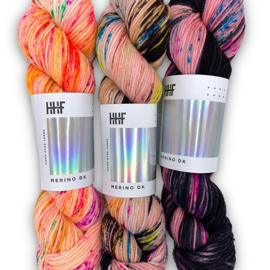 POTLUCK – MERINO DK DK Fade Set 6 - Hedgehogfibres