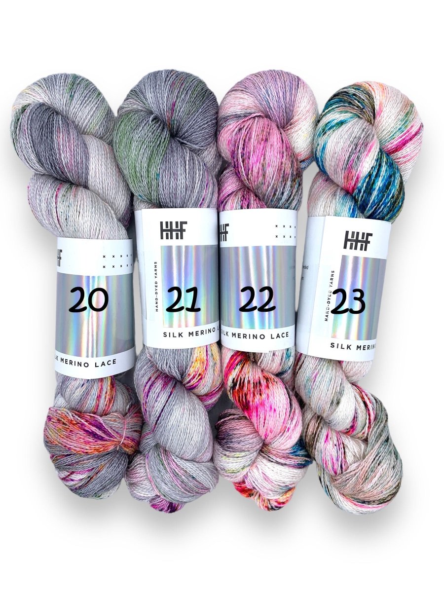 POTLUCK – SILK MERINO LACE Echeveau #01 - Hedgehogfibres
