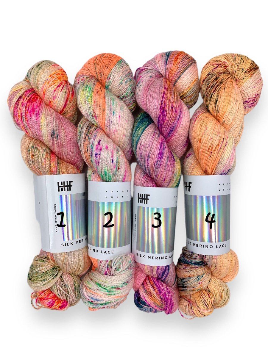 POTLUCK – SILK MERINO LACE Echeveau #01 - Hedgehogfibres