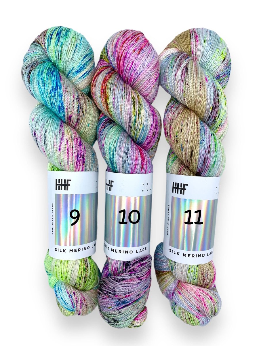 POTLUCK – SILK MERINO LACE Echeveau #01 - Hedgehogfibres
