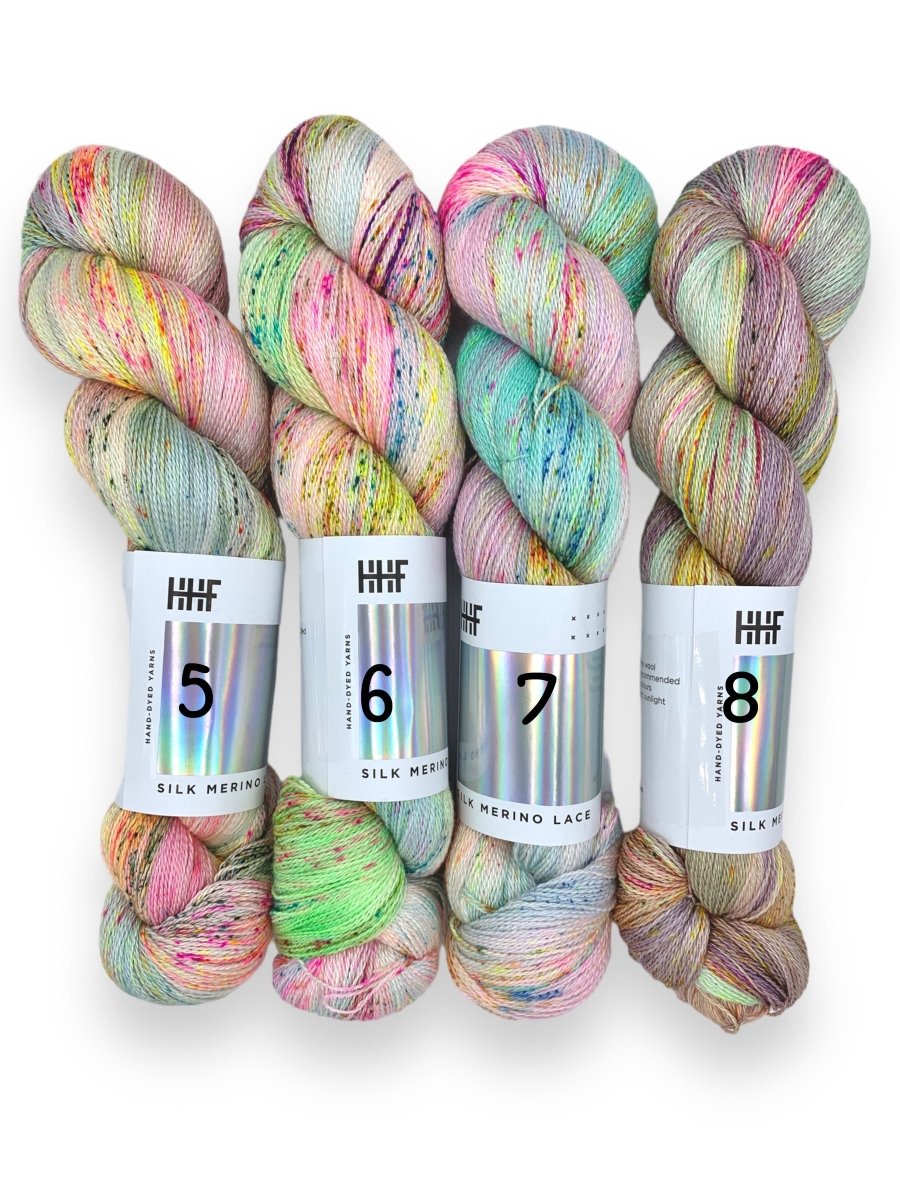 POTLUCK – SILK MERINO LACE Echeveau #01 - Hedgehogfibres