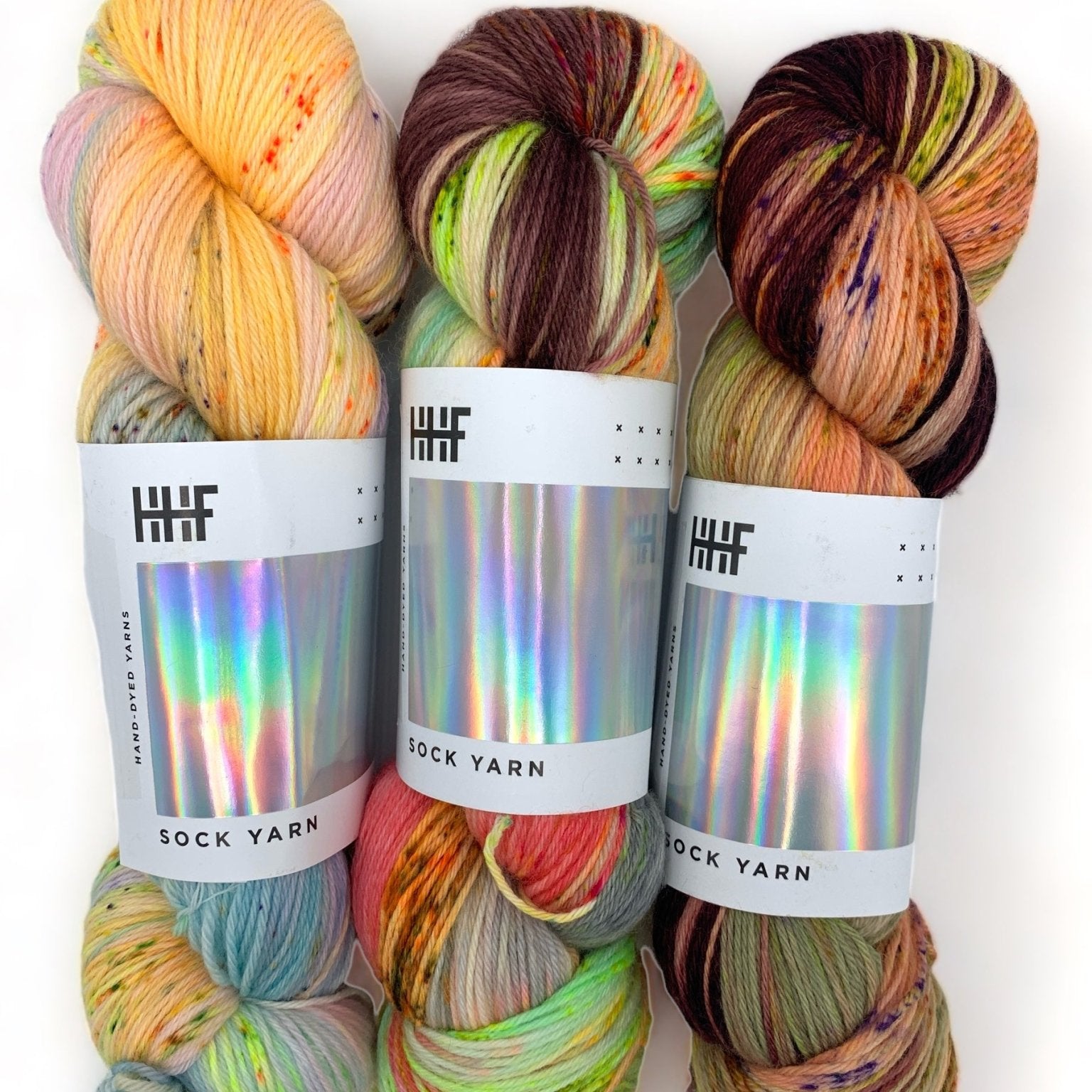 POTLUCK – SOCK YARN Sock Fade Set 4 - Hedgehogfibres