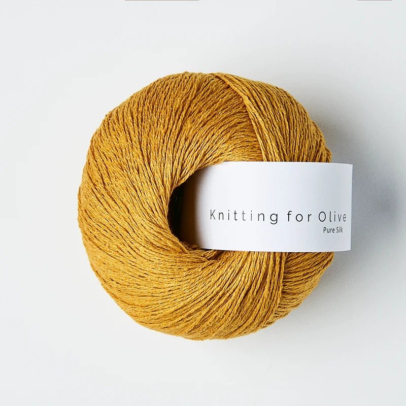 Pure Silk Sunflower - Knitting for Olive