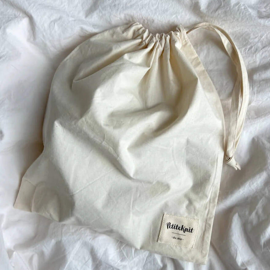 Sac à projet PetiteKnit Naturel - Petite Knit