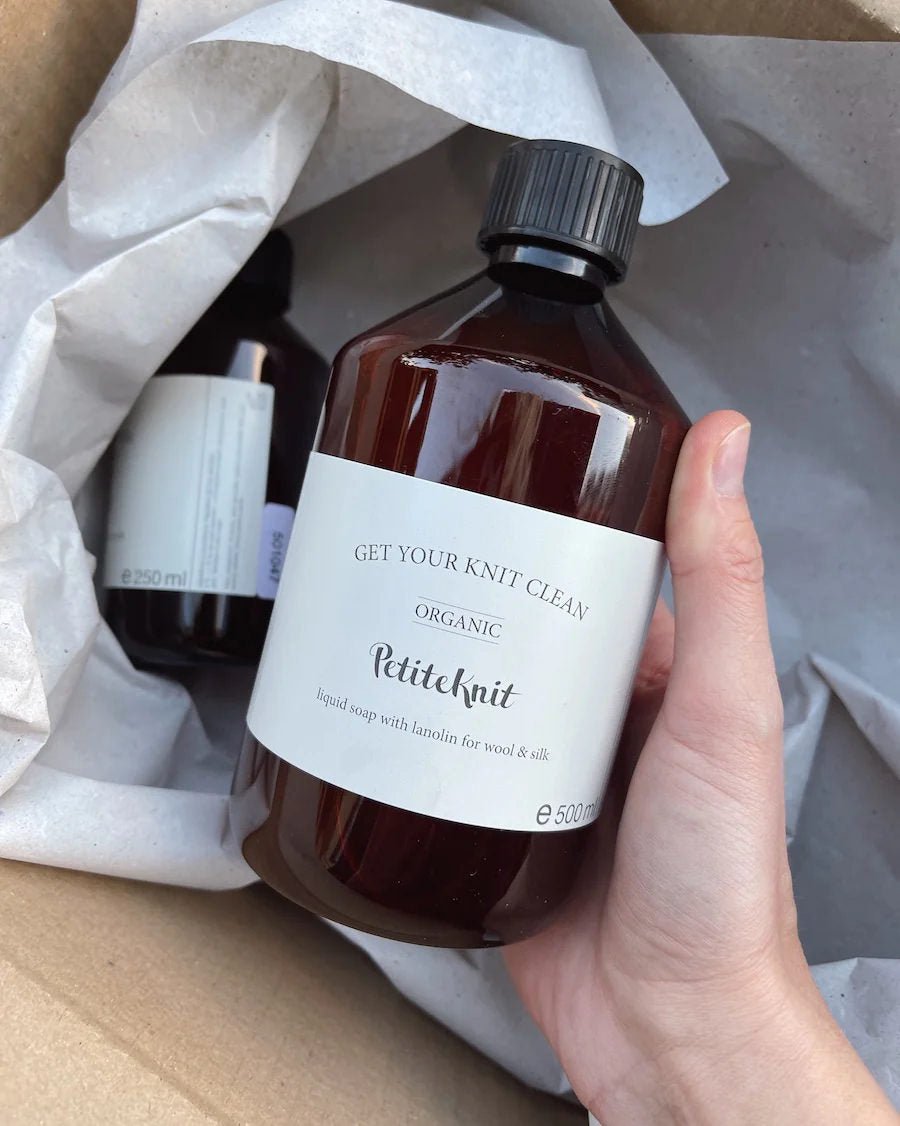 Savon liquide biologique à la lanoline PetiteKnit 500ml - Petite Knit