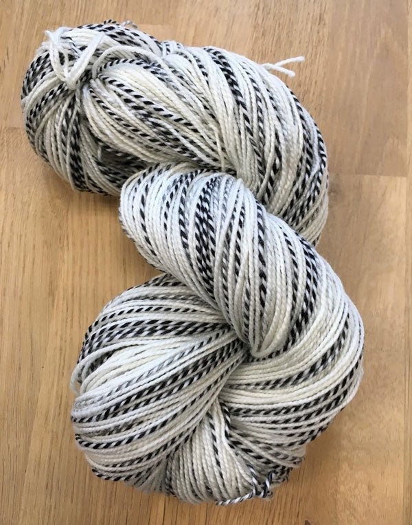 SHEILAS GOLD ZEBRA SOCK - Laine à teindre - Laine à teindre